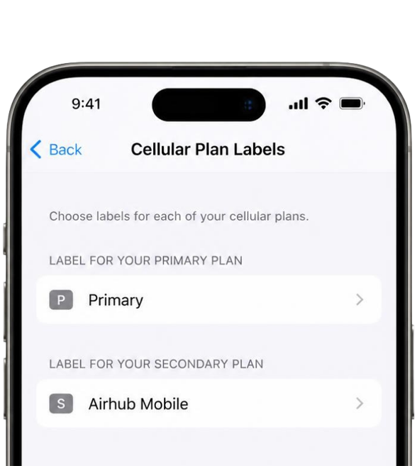 Choose an eSIM setup method