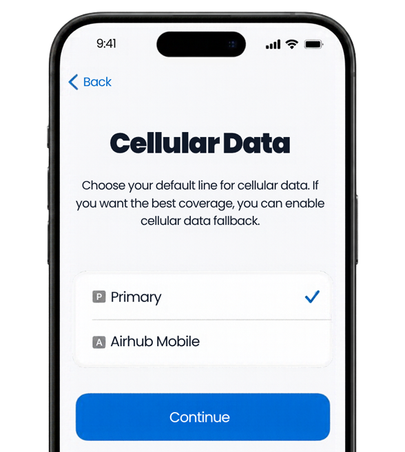 Install your travel eSIM