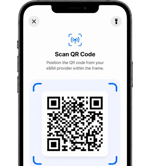 Select mobile service settings